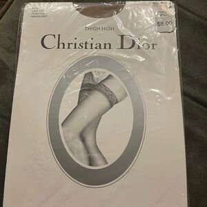 VTG Christian Dior Thigh High Stockings